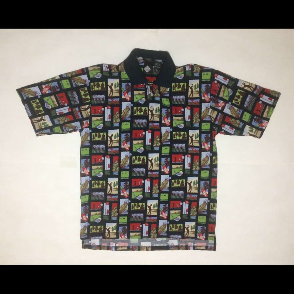 Tabasco Mens XL Golf Polo Short Sleeve